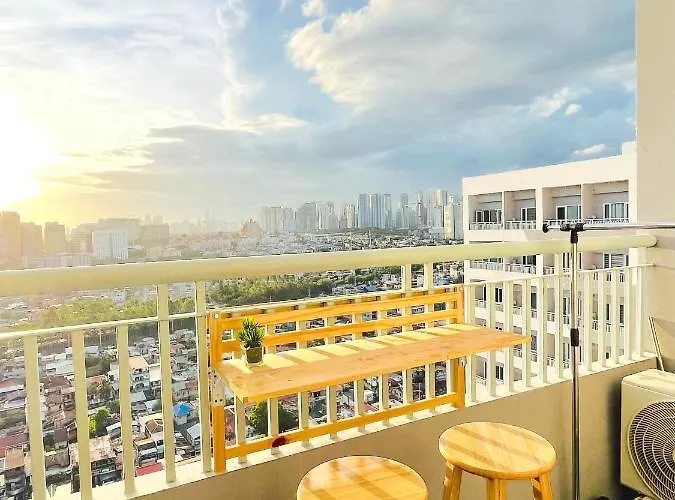Sunset View W/ King Bednwi-fi At Grace Res, Taguig * Manila