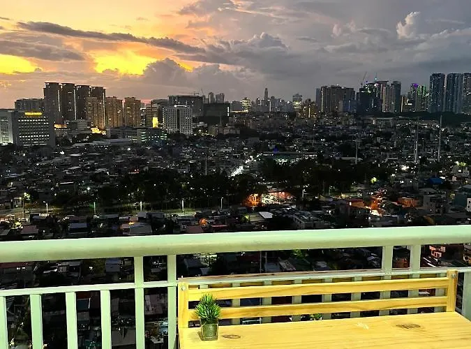 Sunset View W/ King Bednwi-fi At Grace Res, Taguig * Manila