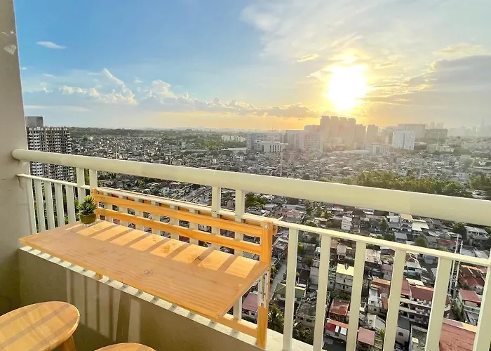 Sunset View W/ King Bednwi-fi At Grace Res, Taguig * Manila